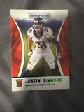 Justin Simmons Rookie Card (ungraded)